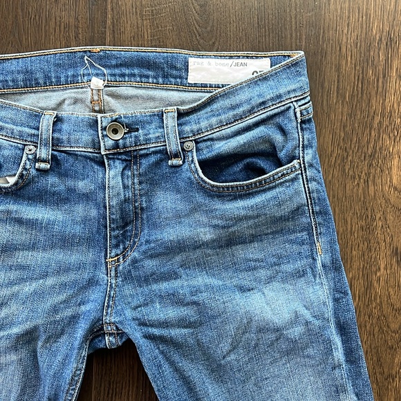 Rag & Bone “Dre” Distressed Slim Jeans - Picture 2 of 9